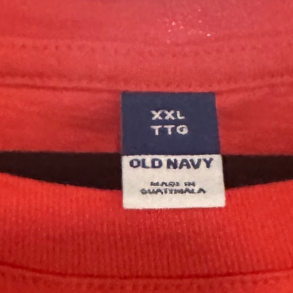 OLD NAVY - Tomato Red 100% Cotton T-shirt Mini Dress - Size XXL - Picture 8 of 8